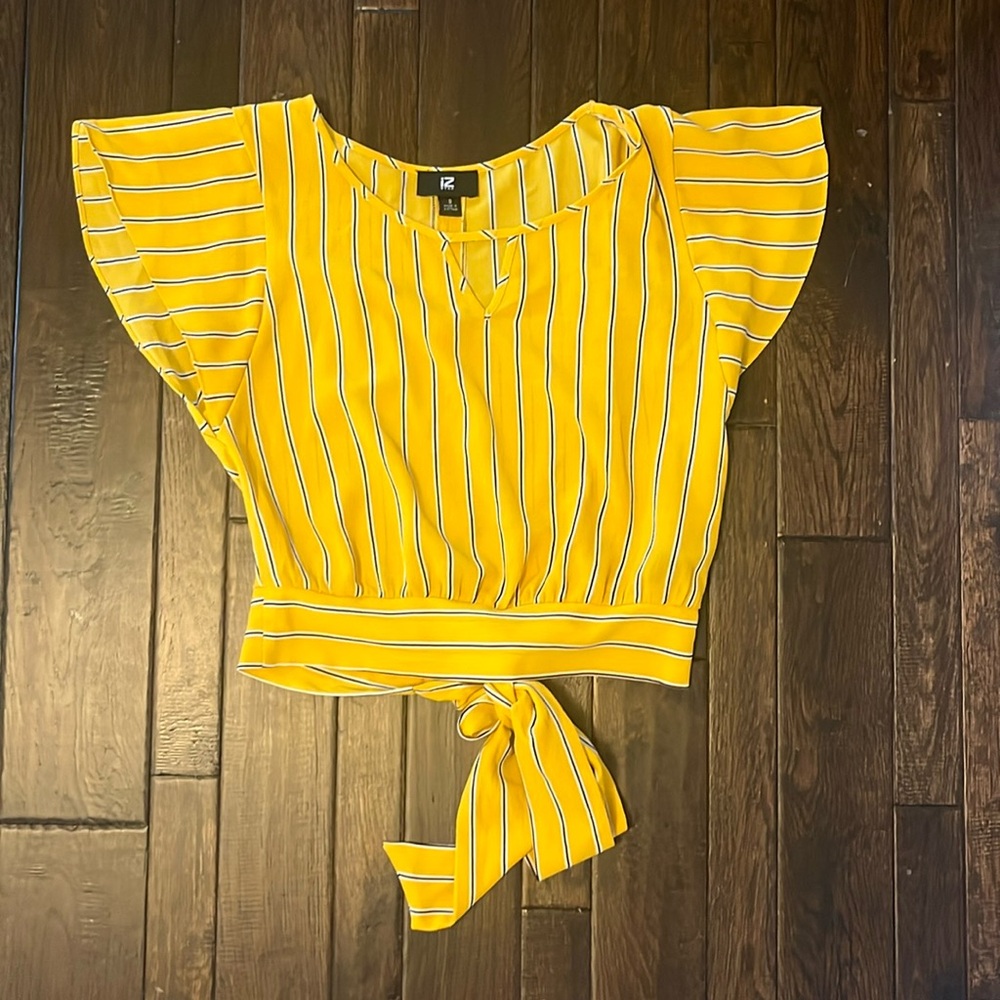 Yellow Striped Shirt